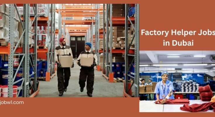 Factory Helper Jobs in Dubai
